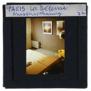 Paris, La Défense : Musterwohnung