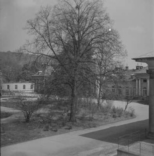 Dresden-Pillnitz. Schloss Pillnitz. Blick auf das Neue Palais