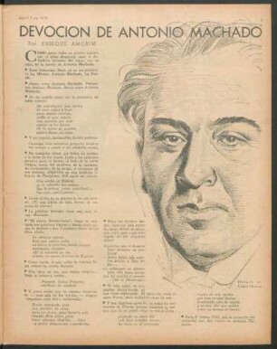 Devoción de Antonio Machado