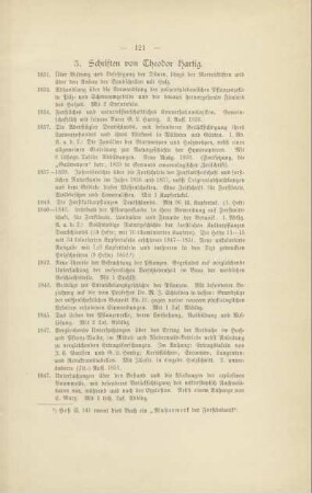 3. Schriften von Theodor Hartig