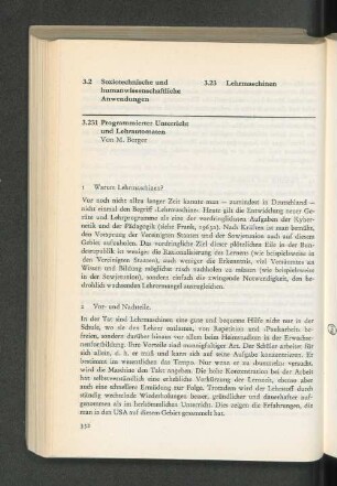 3.23 Lehrmaschinen