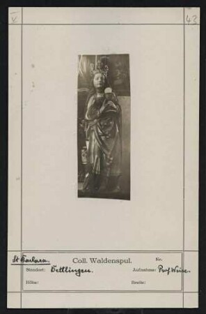 St. Barbara Standort: Dettlingen