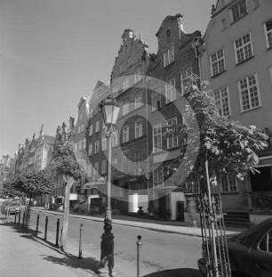 Bürgerhäuser der ul. Piwna (Jopengasse) Danzig