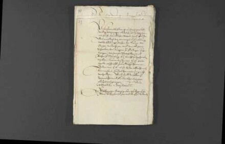 Schriftwechsel bezüglich der Konflikte zwischen Graf Ludwig von Öttingen und Sebastian Schertlin.