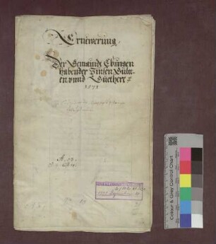Die Gemeinden Ebringen, Talhausen und Berghausen lassen ihre Zinsen und Güter renovieren.