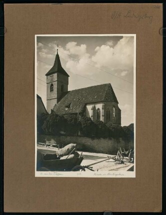 260, Kirche in Heutingsheim. (Nr. 3122).