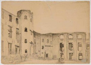Schloß-Ruine in Colding.