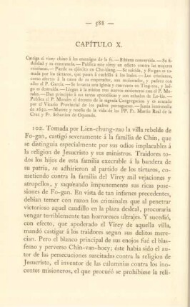 Capítulo X. Castiga el virey chino á los enemigos de la fe ...