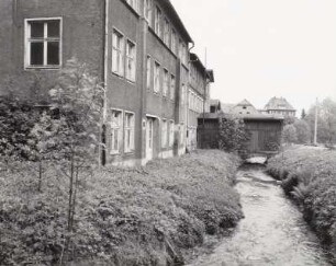 Ehem. Möbelfabrik, um 1905, Langenau, 1996