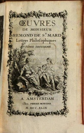 Oeuvres. 3, Lettres Philosophiques