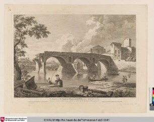 The Remains of the Senatorial Bridge, upon the Tyber; now called Ponte Rotto