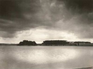 Moritzburger Teichgebiet. Landschaft am Oberen Waldteich