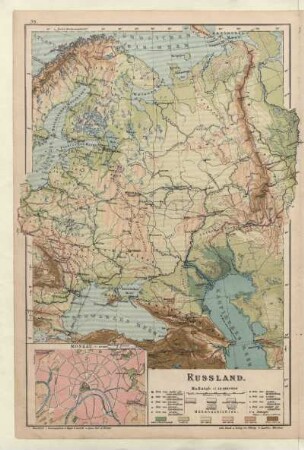 Russland. Moskau