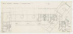 Wohnhäuser Badstraße 8 / Behmstraße 1-7 / Heidebrinker Straße 1-3, Berlin-Gesundbrunnen: Grundrisse 5.-7. Obergeschoss 1:100