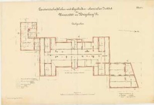 Landwirtschaftliches und Agrikultur-chemisches Institut der Albertus-Universität Königsberg: Blatt 4, Dachgeschoß