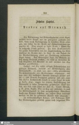 Zehntes Kapitel. Proben auf Wismuth