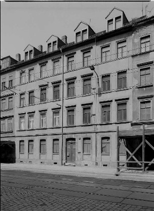 Dresden-Friedrichstadt, Schäferstraße 60. Wohnhaus (um 1865)