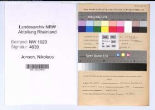 Entnazifizierung Nikolaus Jansen , geb. 15.04.1893 (Polizeibeamter)