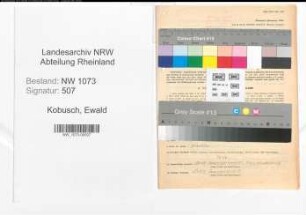 Entnazifizierung Ewald Kobusch , geb. 26.06.1900 (Technischer Inspektor)