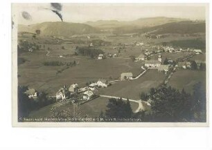Hinterzarten und Höllental im Schwarzwald (Ansicht vom Scheibenfelsen)