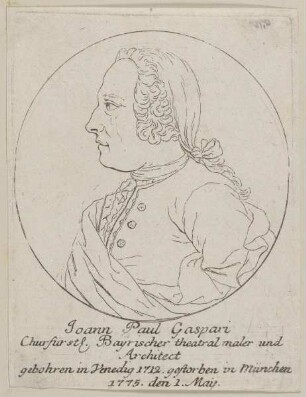 Bildnis des Joann Paul Gaspari