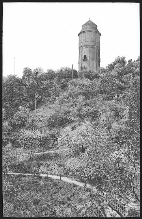 Radebeul. Friedrich-August-Weg und Wasserturm