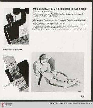 3: Werbegrafik und Buchgestaltung