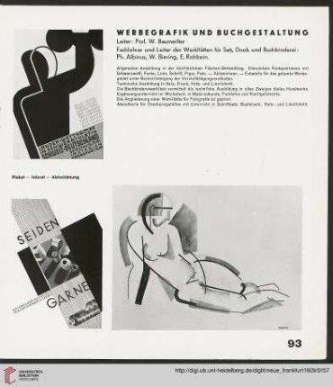 3: Werbegrafik und Buchgestaltung
