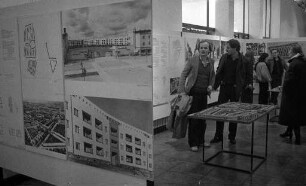 Gedenkausstellung der Berliner Akademie der Bildenden Künste zum 100. Geburtstag des Architekten Bruno Taut in der Fakultät für Architektur der Universität Karlsruhe