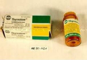 Verpackung für Medikament "Thyreotom®"