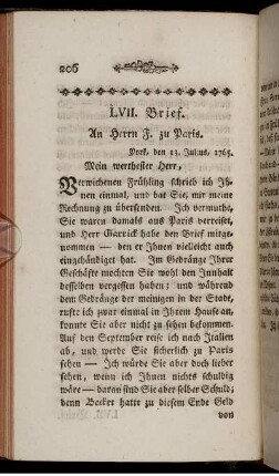 LVII. Brief.- LXVI. Brief.