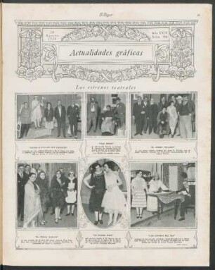 Los estrenos teatrales