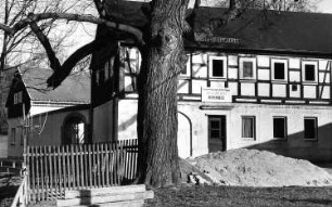 Wilsdruff-Grund. Hintere Mühle oder Obermühle, Ansicht