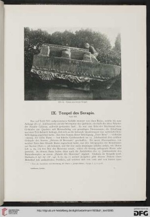 IX: Tempel des Serapis