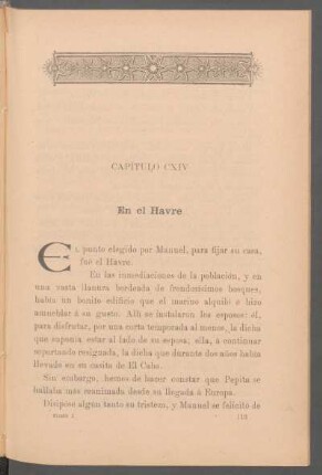 Capítulo CXIV - En el Havre