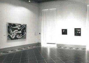 Dresden. Ausstellung "Aus den Depots der Neuen Meister", Albertinum, 5.8.-5.10.1997. Seitenkabinett (L. Zitzmann)