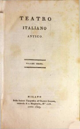 Teatro italiano antico, 3