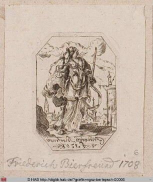 [Exlibris Goldschmied Wolf Ludwig Bierfreund]