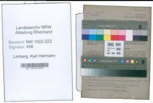 Entnazifizierung Karl Hermann Limberg , geb. 20.11.1883 (Dachdecker)