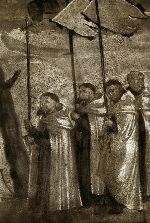 Abholung der Karmeliten durch Ludwig den Heiligen 1248