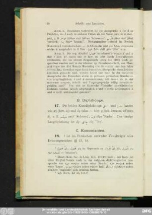 C. Konsonanten.