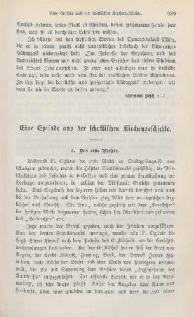 389-405 Eine Episode aus der schottischen Kirchengeschichte: Fortsetzung