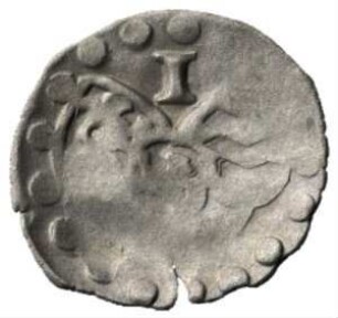 Fundmünze, Pfennig (Schüsselpfennig), 1569 - 1604