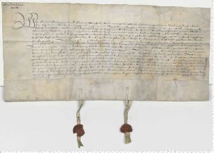 Die Ratsmannen Claves Stoterogge und Stacius Borcholt bezeugen den Verkauf eines Gartens vor dem Lünertore neben der Bödecker Garten.