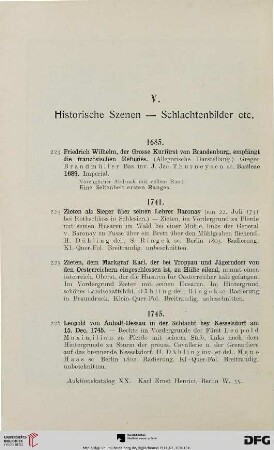 Historische Szenen- Schlachtbilder (Nr. 223-246)