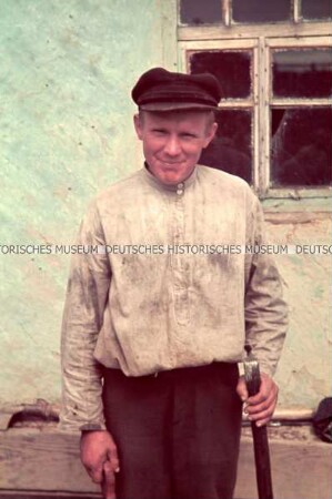 Junger ukrainischer Bauer