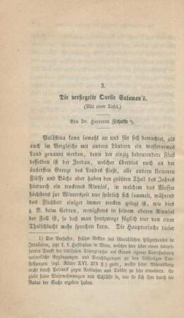 426-442 Die versiegelte Quelle Salomon's : mit einer Tafel