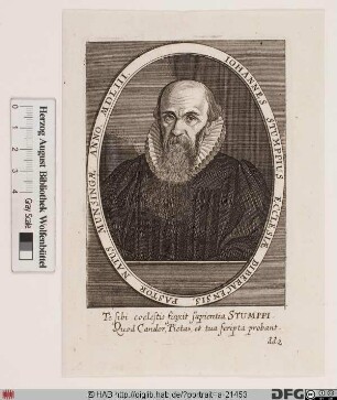 Bildnis Johann Stumpp