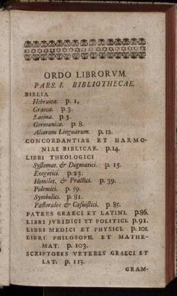 Ordo Librorum