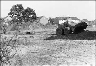 Havelse, Auf der Heide, Planierungsarbeiten